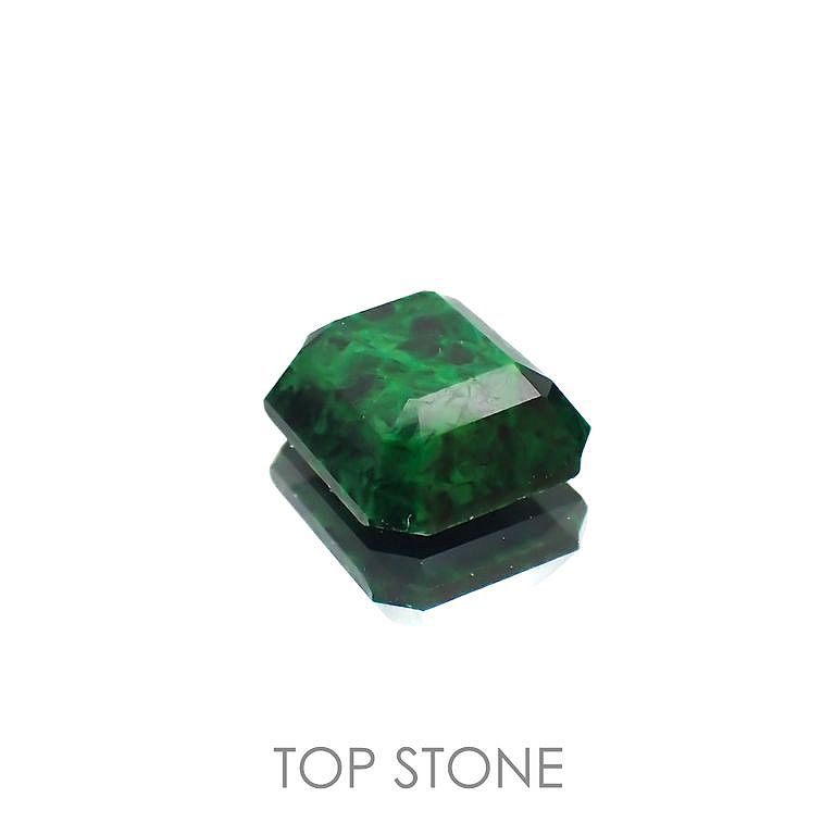 モーシッシ(宝石名マウシットシット)ビルマ産 1.62ct 識別済[220717072]7.6x6.6mm前後