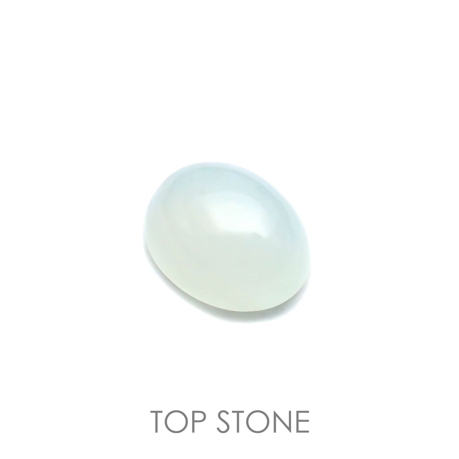 ブルーオパール(宝石名コモンオパール) ペルー産 1.51ct 識別済[21039192]9×7.1mm前後