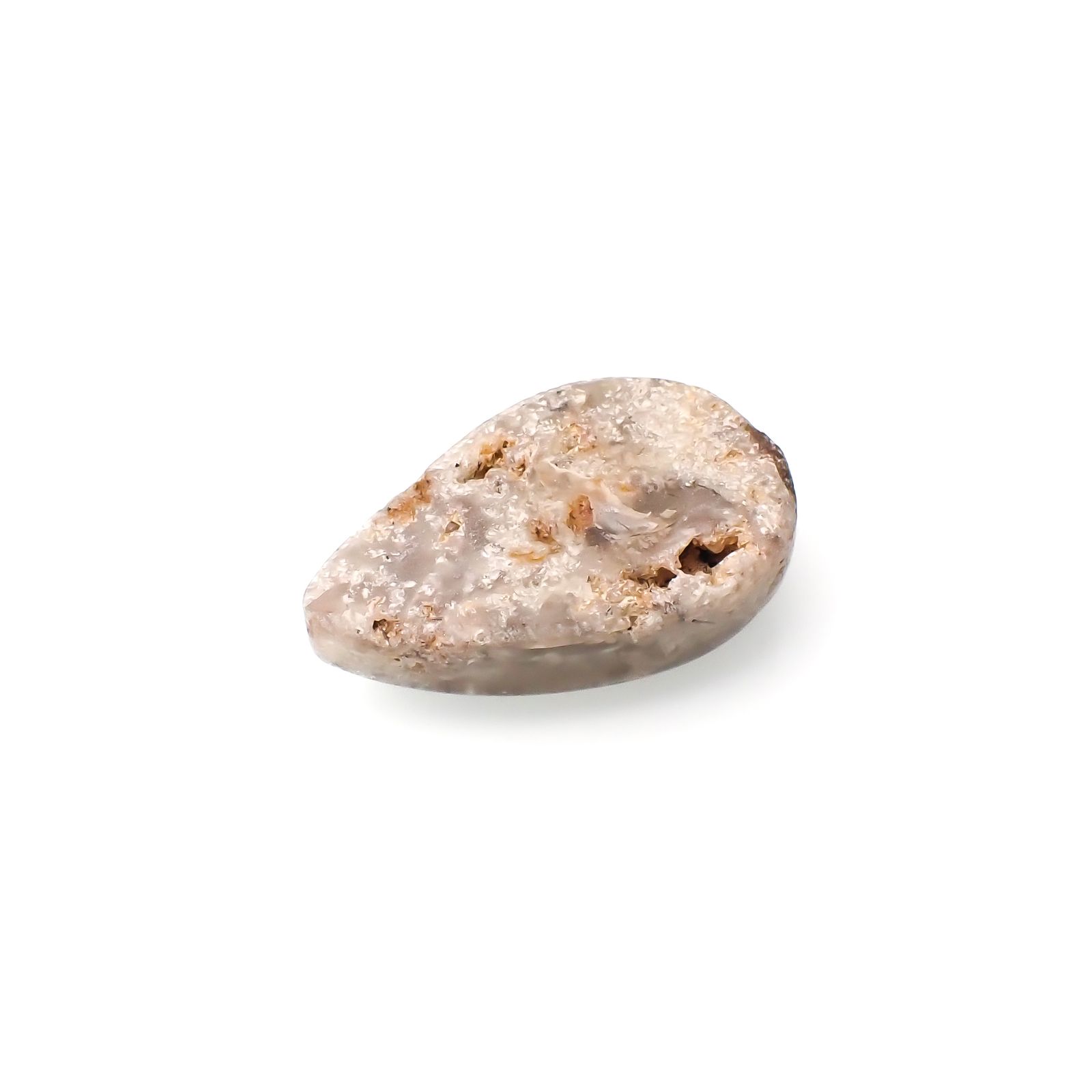 ホワイトガーデンクォーツ ブラジル産 90.97ct[230722629]39.3x24.2mm前後