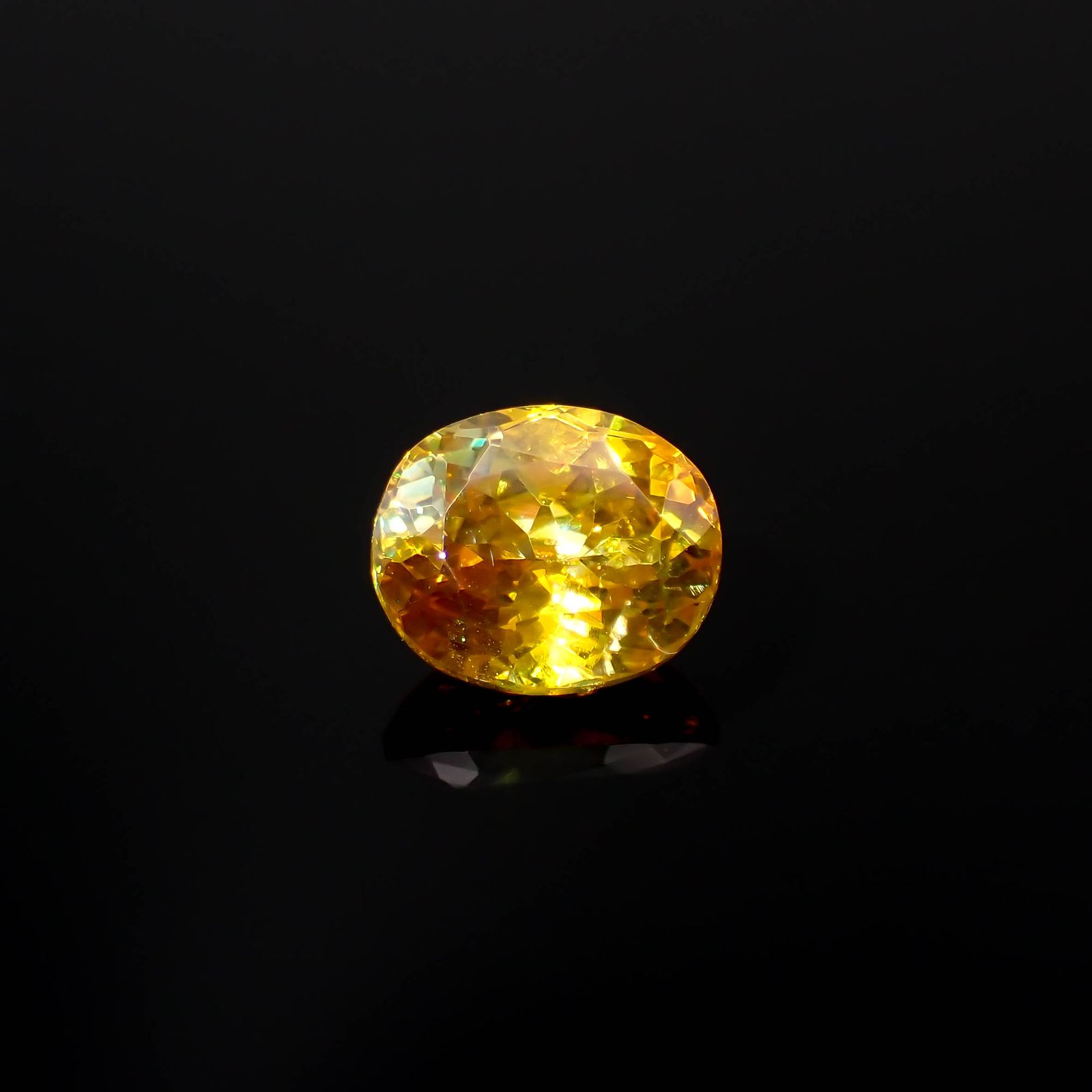 スファレライト スペイン産 1.66ct[230421672]7.4x6.2mm前後