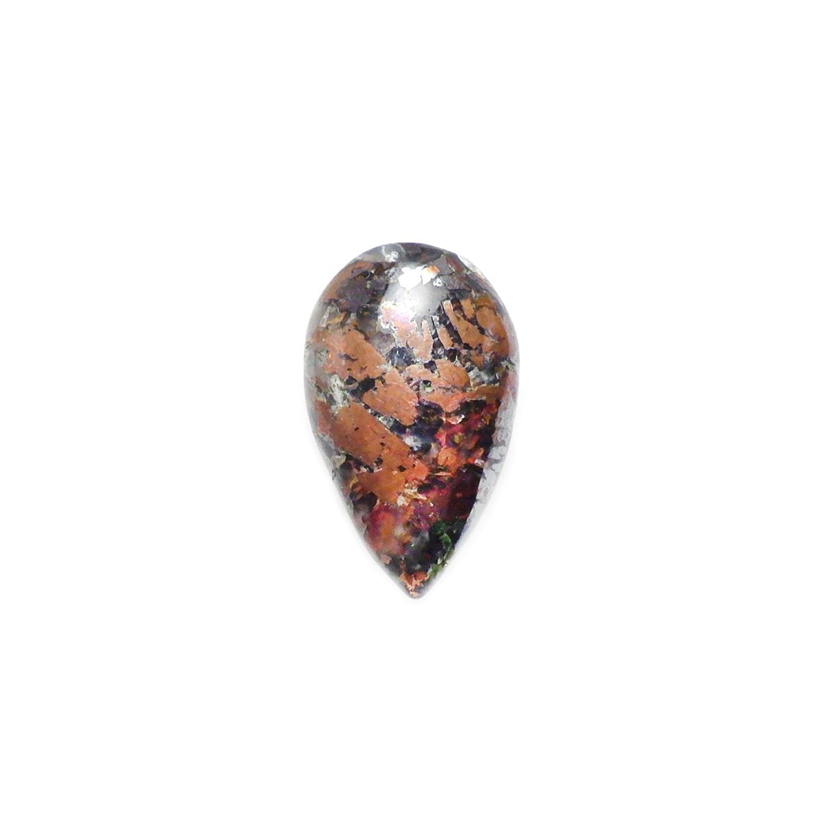 コッパークリソコラインカルセドニー インドネシア産 41.18ct / 27.3x16.4mm前後 [240125552]