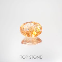 イリュージョンサンストーン インド産 1.73ct[221219255]9.1x7.3mm前後