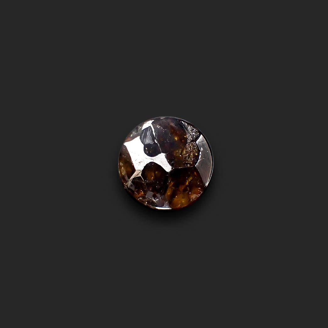パラサイト隕石Sericho トリプレット 発見地:ケニア 5.69ct[240125720]12x12mm前後