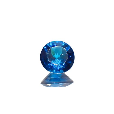 ディープブルーアパタイト マダガスカル産 0.30ct[240628152]4.4x4.4mm前後