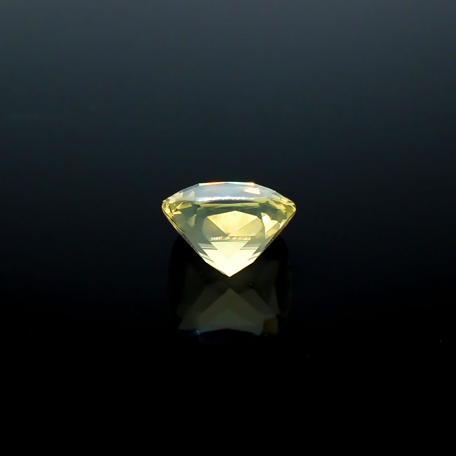 イエローオパール メキシコ産 1.74ct[240226198]8.4x8.3mm前後