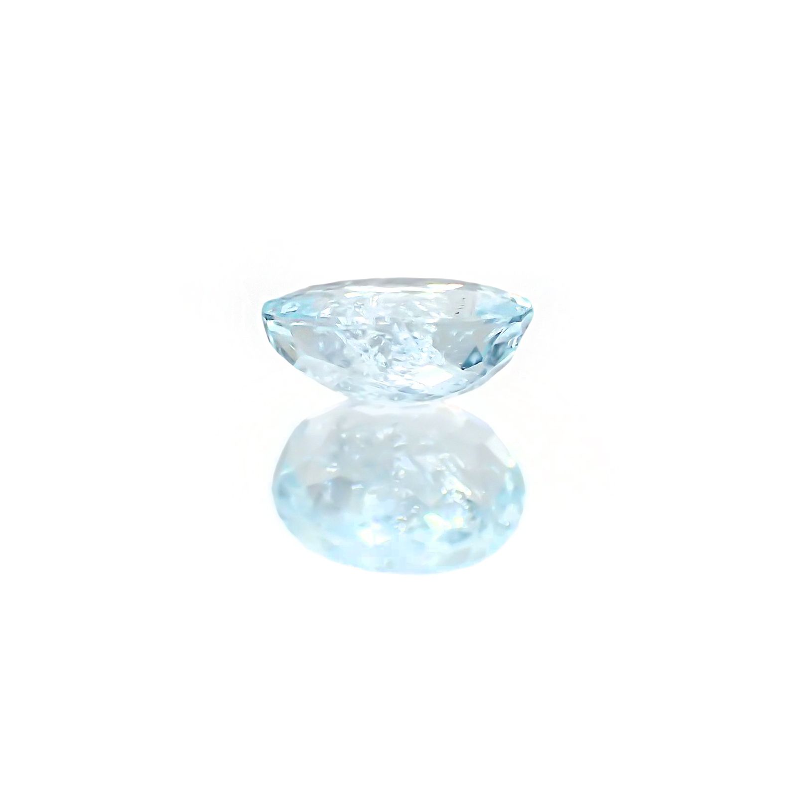 パライバトルマリン(宝石名トルマリン/別名パライバ・トルマリン) モザンビーク産 識別済 1.83ct / 8.6×6.7mm前後 [21059397]