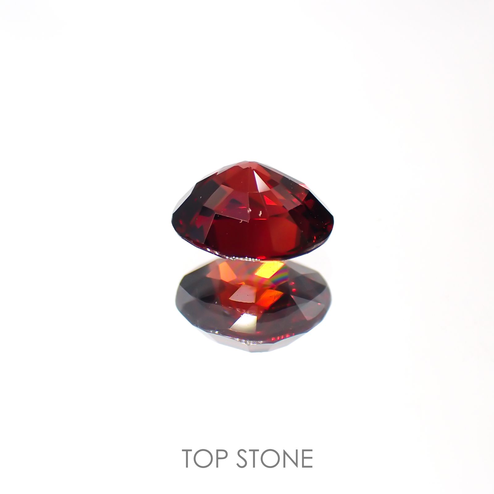 スペサルティン アルマンディン ガーネット(宝石名スペサルティン アルマンディン・ガーネット)ブラジル産 1.59ct 識別済[220113839]7.1x6.5mm前後