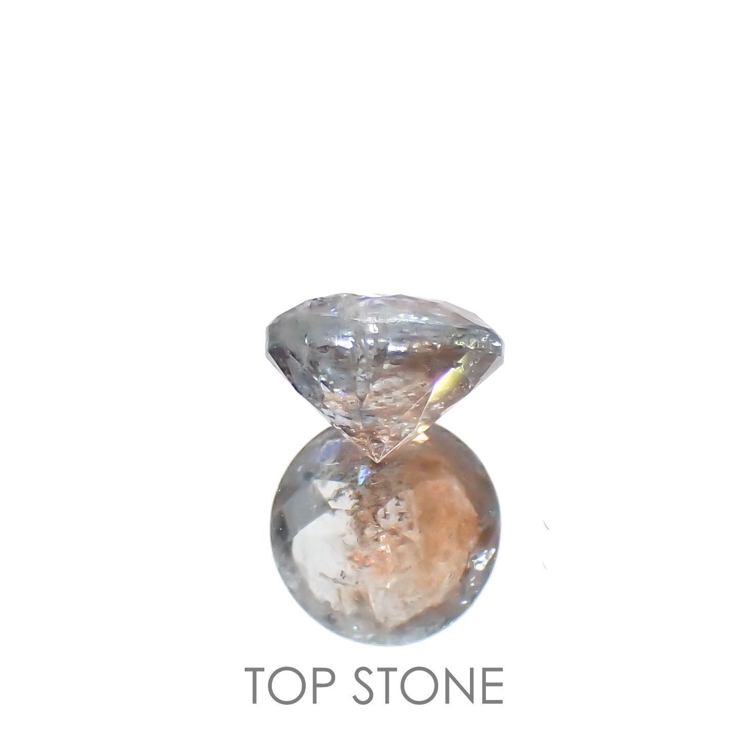 アベンチュリンアクアマリン ナイジェリア産 0.49ct[221018367]5.1x5.1mm前後