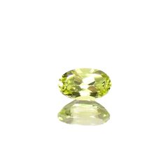 パロットクリソベリル(宝石名クリソベリル)インド産 0.32ct 識別済[230421807]5.1x3.1mm前後