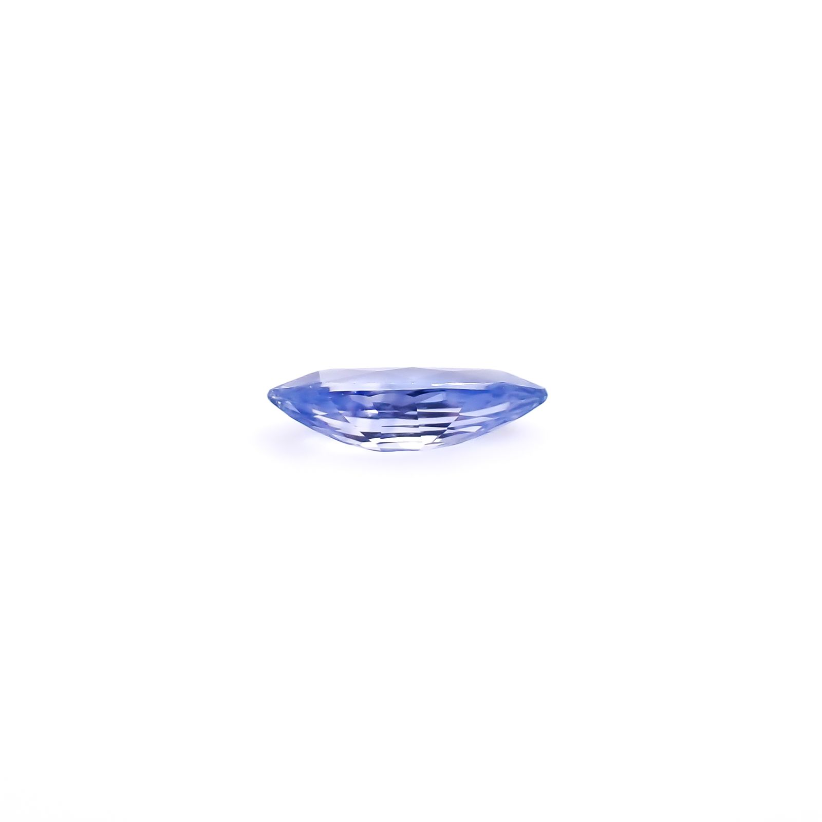 アイスブルーサファイア スリランカ/マダガスカル産 0.37ct / 7.3x3.1mm前後 [260632475]