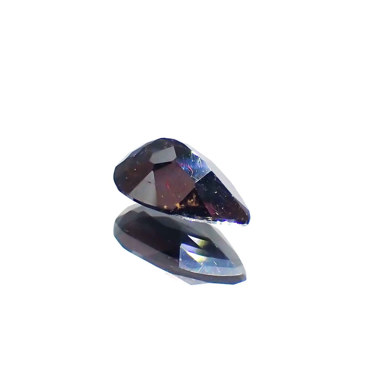 ルチル単結晶 ブラジル産 1.05ct[230722744]8x4.5mm前後