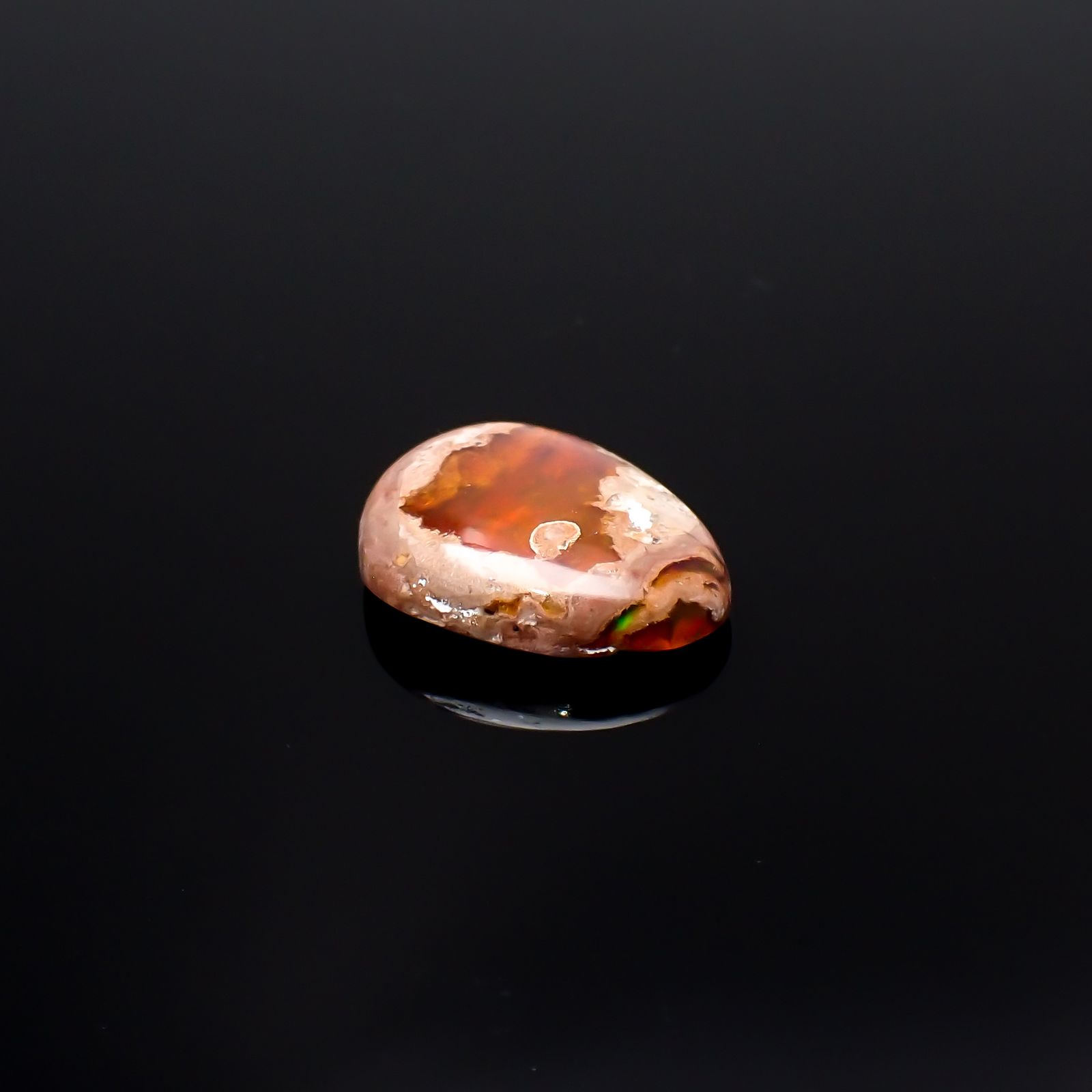 カンテラオパール メキシコ産 5.40ct[231224631]15.5x12.4mm前後