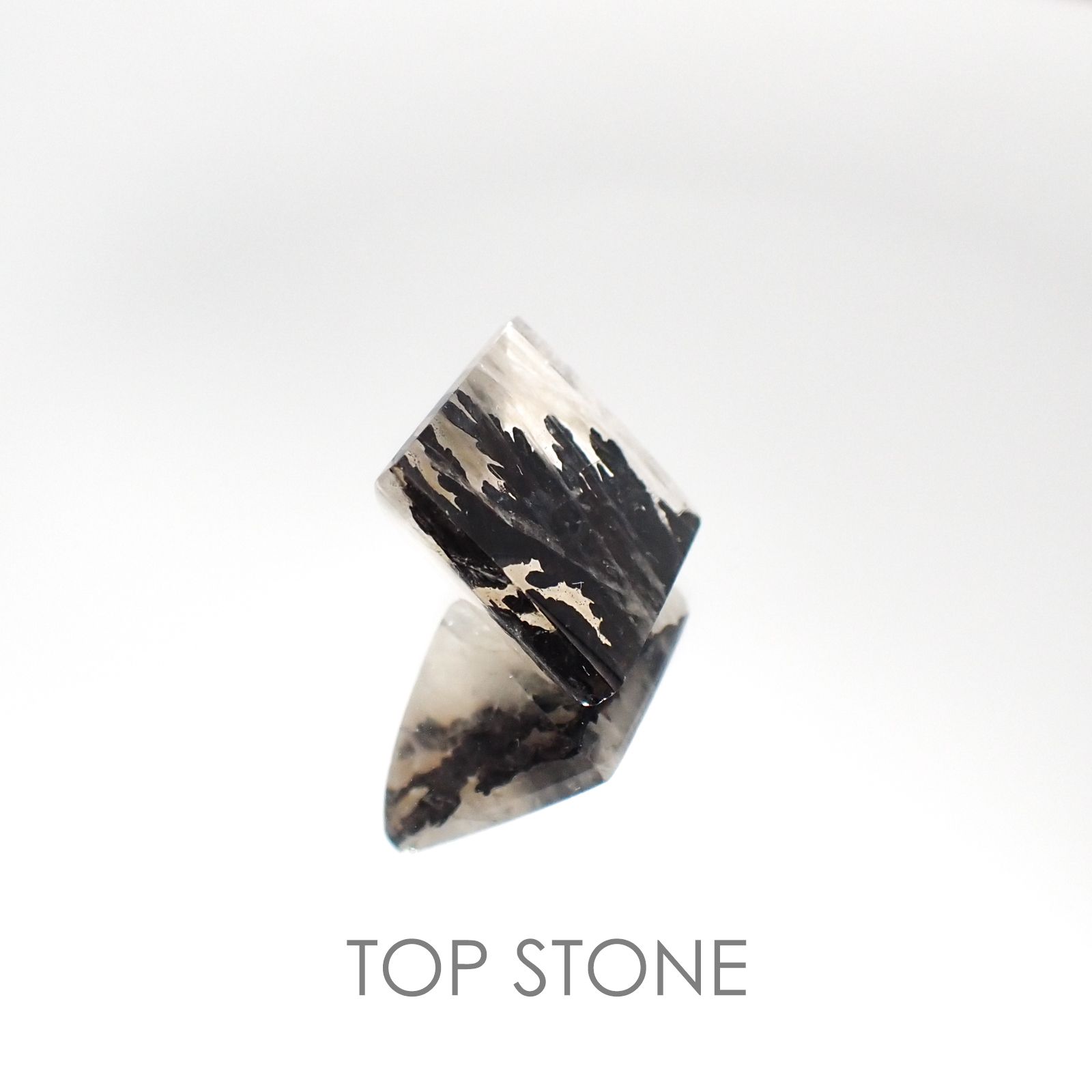 デンドリチッククォーツ ブラジル産 7.78ct[20084940]11.9×11.9mm前後