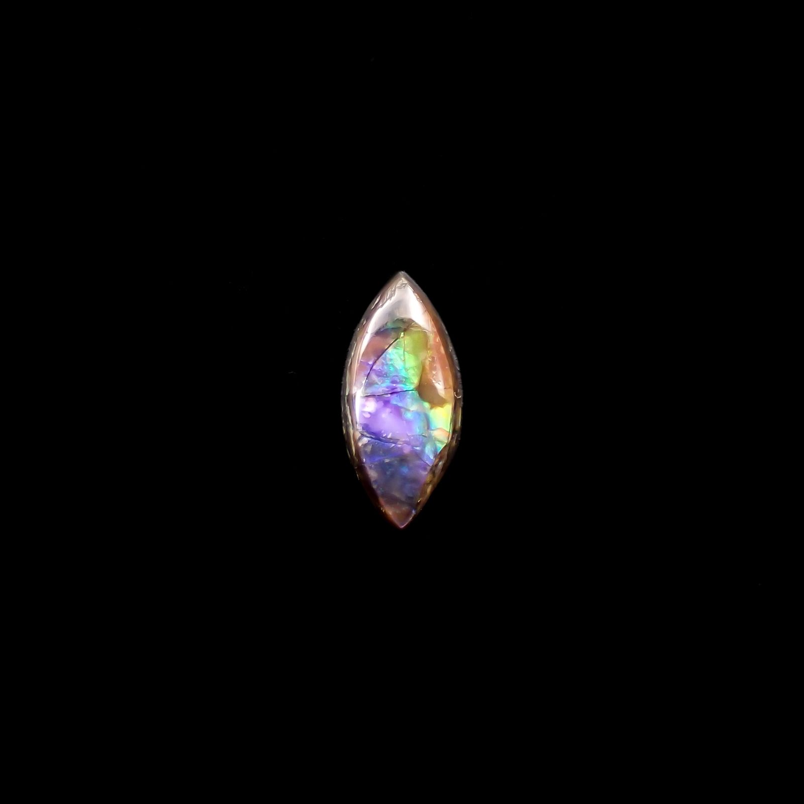 アンモライト トリプレット カナダ産 1.69ct[230823117]10.9x4.7mm前後