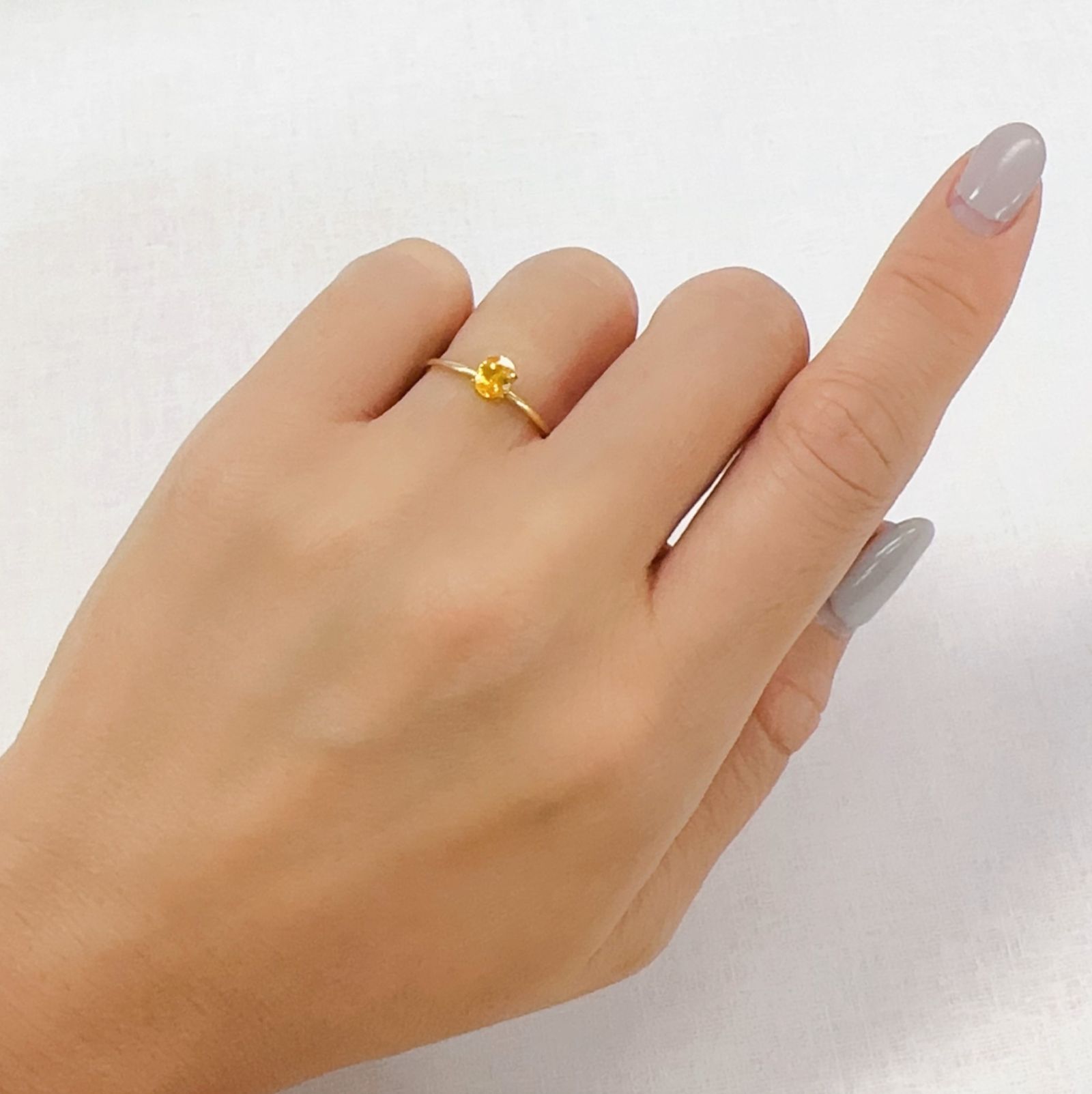 スペサルティンガーネット ナイジェリア産 0.40ct[230923378]5x4mm前後