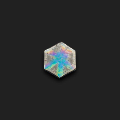 トラピッチェクォーツ 偏光板2枚付き コロンビア・ボヤカ産 32.22ct[230622275]26.3x25.2mm前後