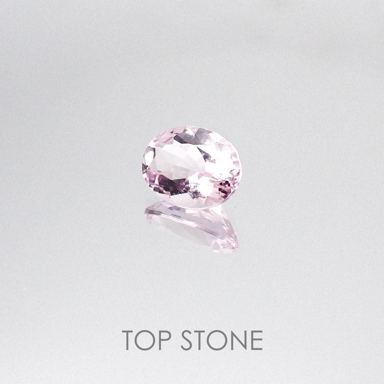モルガナイト ブラジル産 ルース 1.14ct[20084370]8.1×6.3mm前後