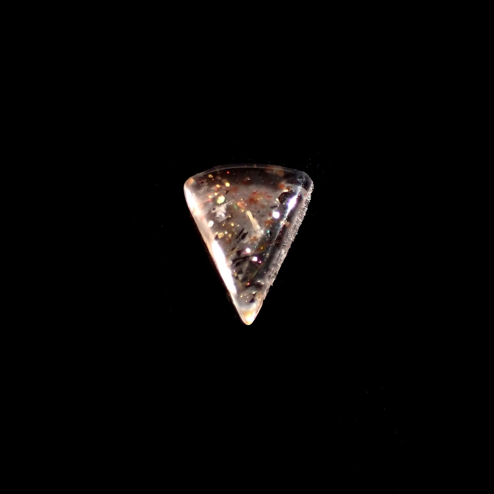 レインボーラティスサンストーン オーストラリア産 1.01ct[230722892]9x7.2mm前後