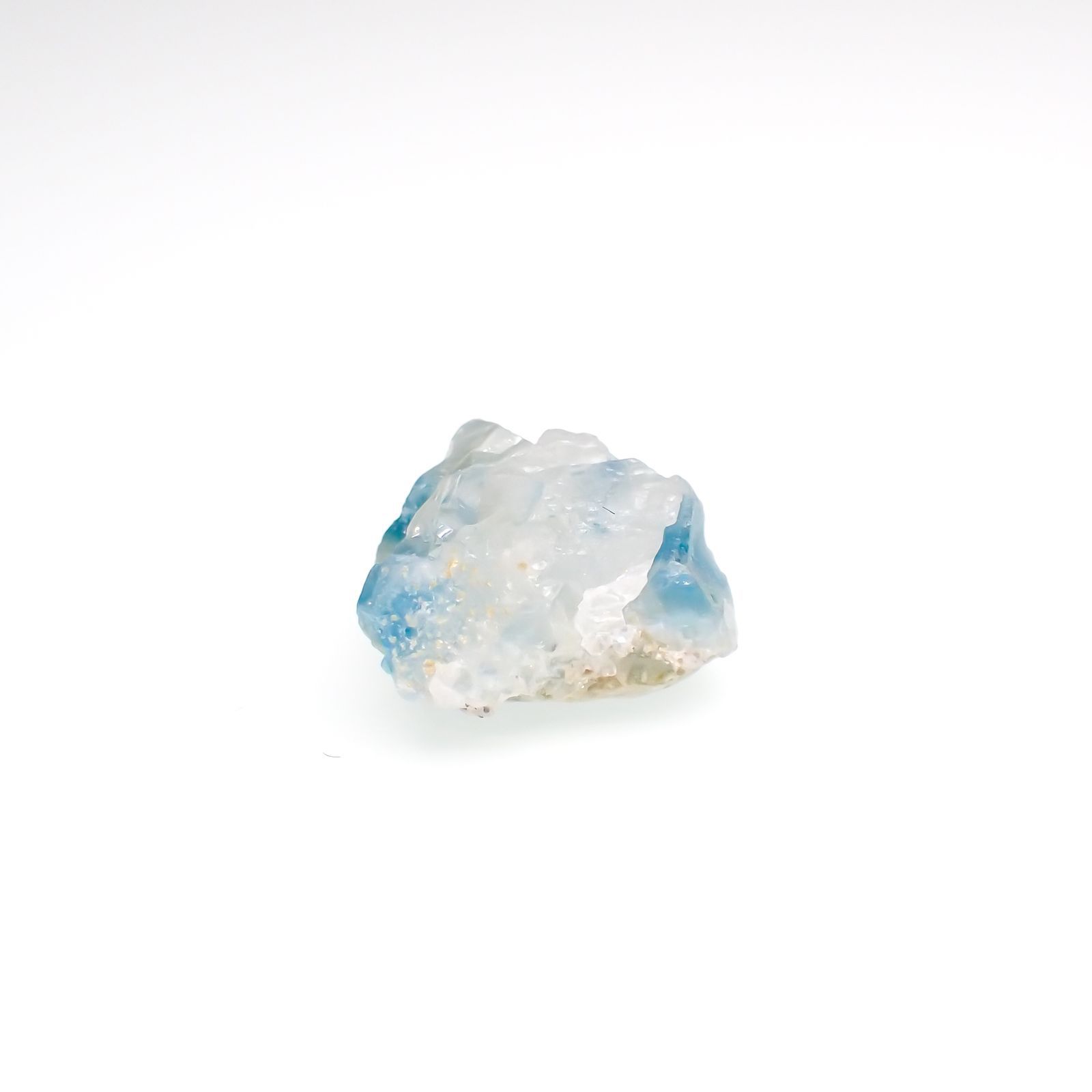 ユークレース 原石 ブラジル産 4.49ct[220115359]10.8x10.5mm前後