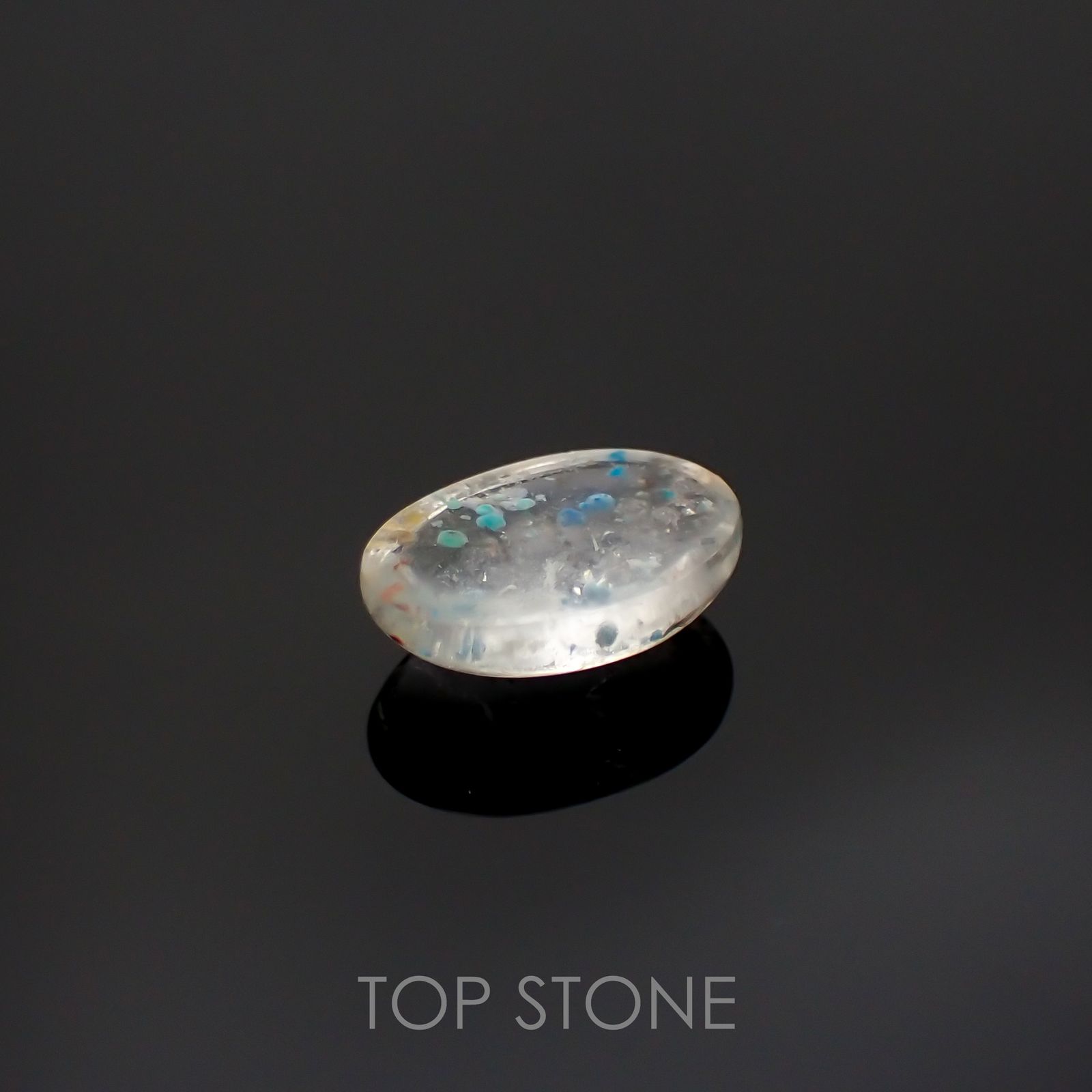 パライバクォーツ ブラジル産 1.95ct[220115032]10.3x6.9mm前後
