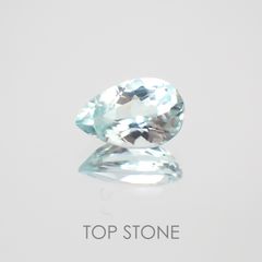 アンブリゴナイト/モンテブラサイト マダガスカル産 ルース 0.71ct[21018017]4.6×7.2mm前後