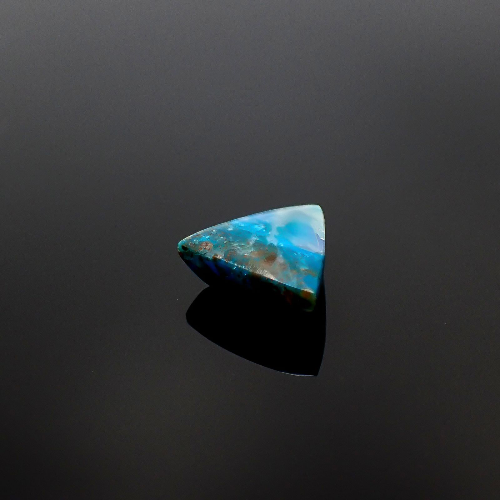 ブルーオパール ペルー産 4.97ct [250730720]12.6x13.7mm前後