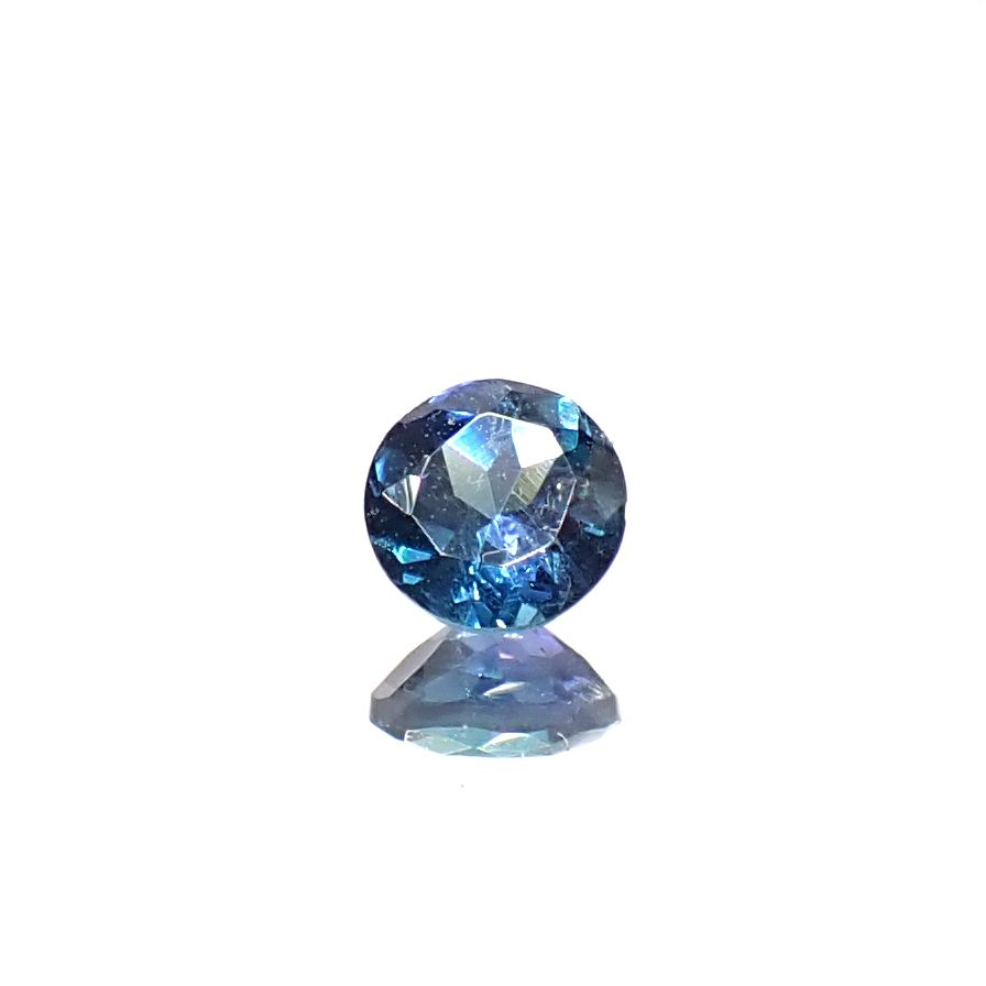 ブルーコーネルピン タンザニア産 0.29ct [250730813]4.1x4.1mm前後