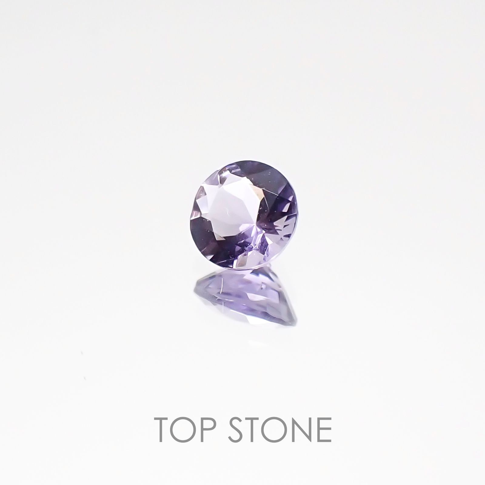 ラベンダースピネル スリランカ産 ルース 0.2ct[20106648]3.8×3.8mm前後