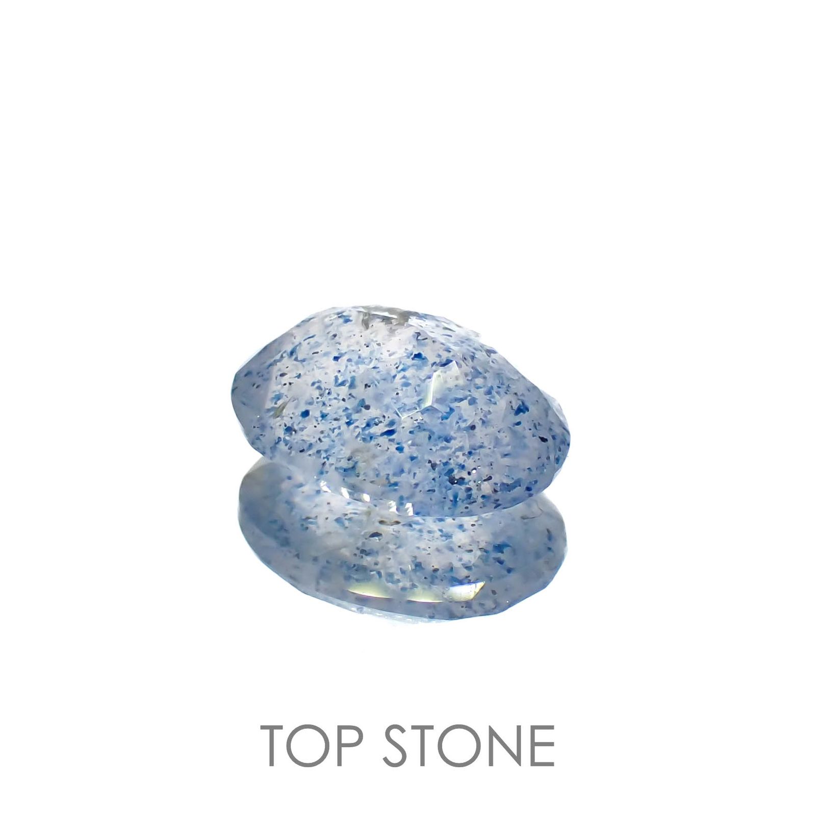 ラズライトインクォーツ アフガニスタン産 1.47ct[221219668]9.1x6.9mm前後