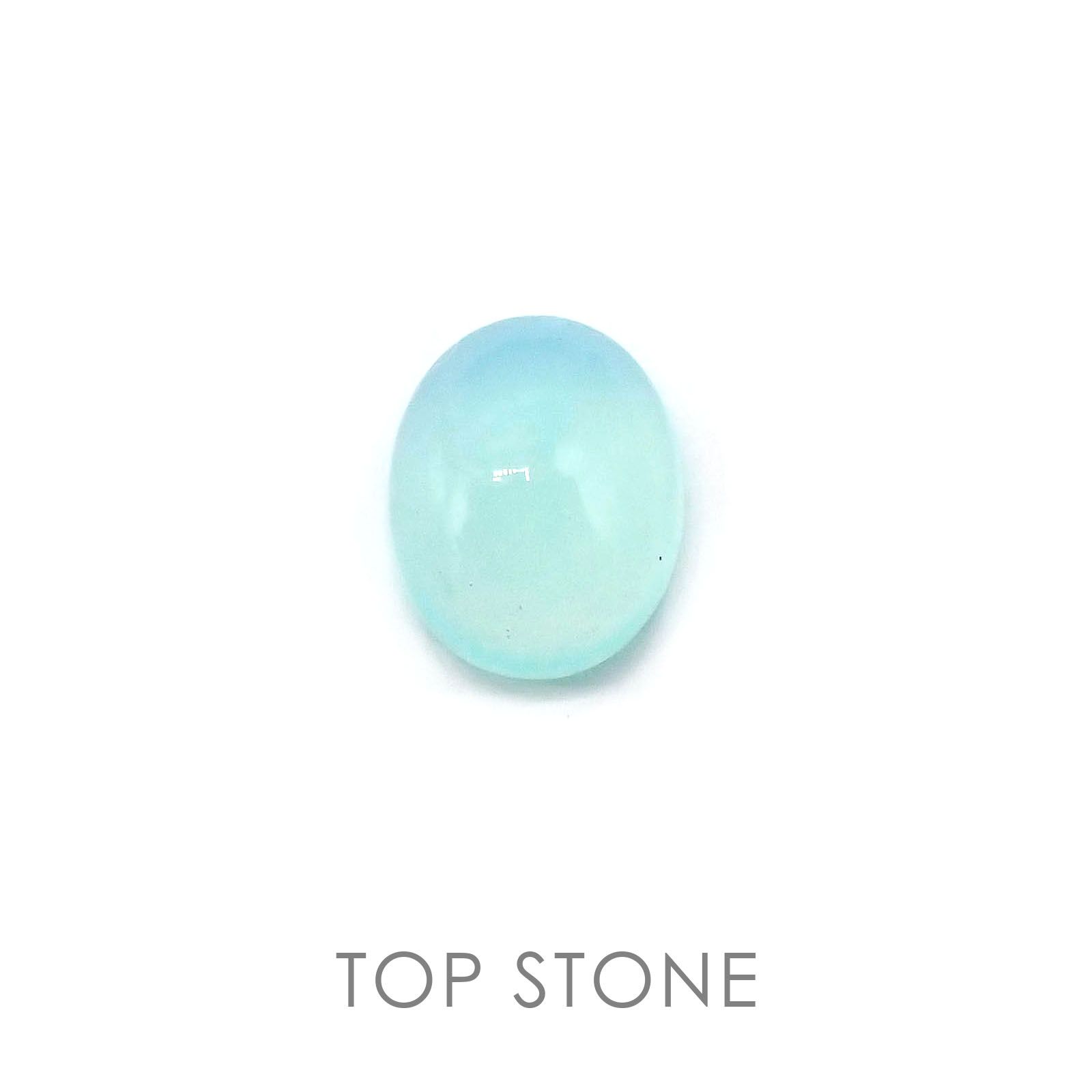 ブルーオパール ペルー産 ルース 1.63ct[20084726]9.7×7.7mm前後