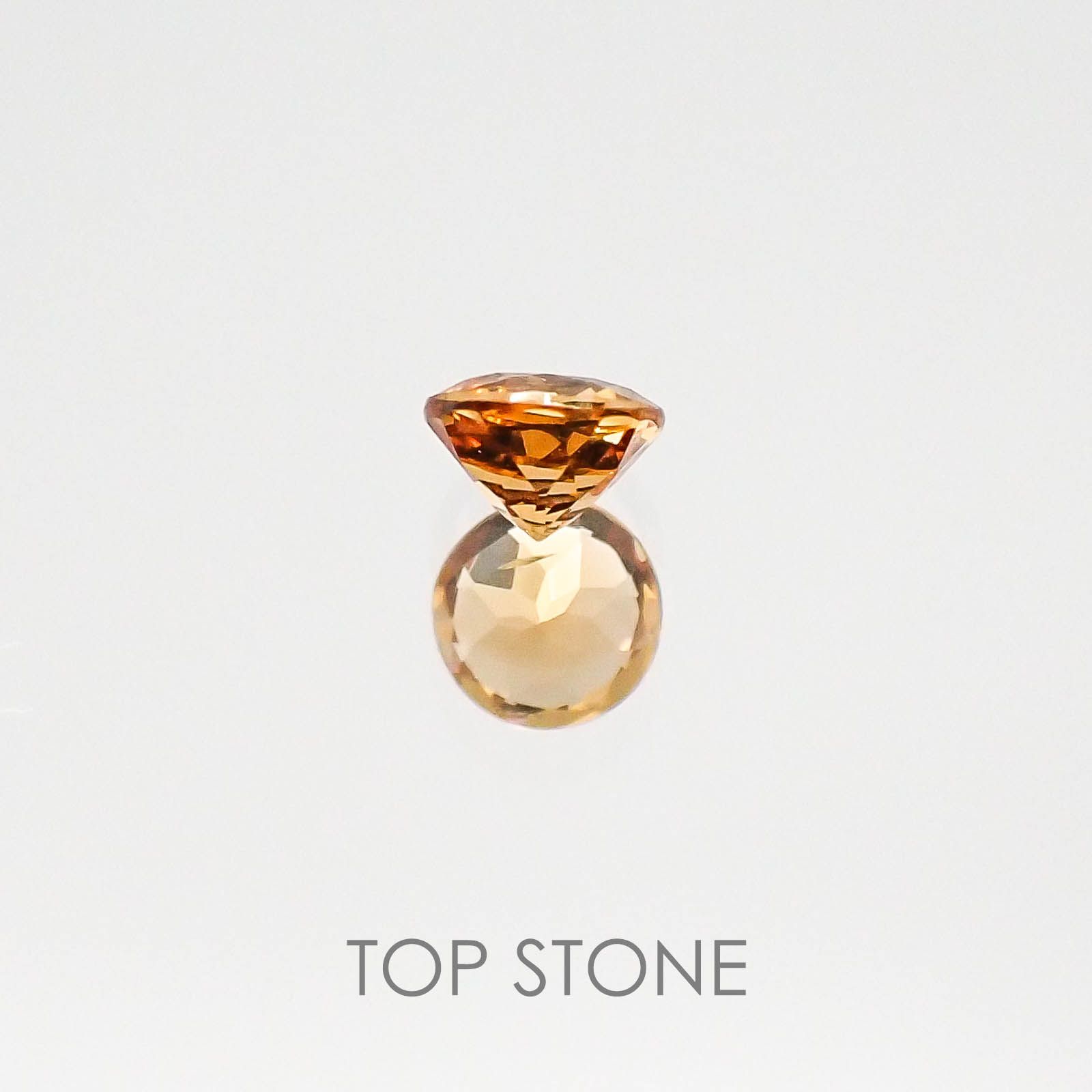 スペサルティンガーネット マンダリンオレンジカラー ケニア産 ルース 0.16ct[20084393]3.2×3.2mm前後