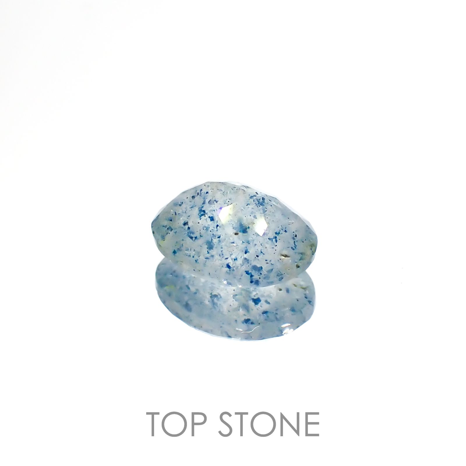 ラズライトインクォーツ アフガニスタン産 1.72ct[230119769]9.2x7.2mm前後