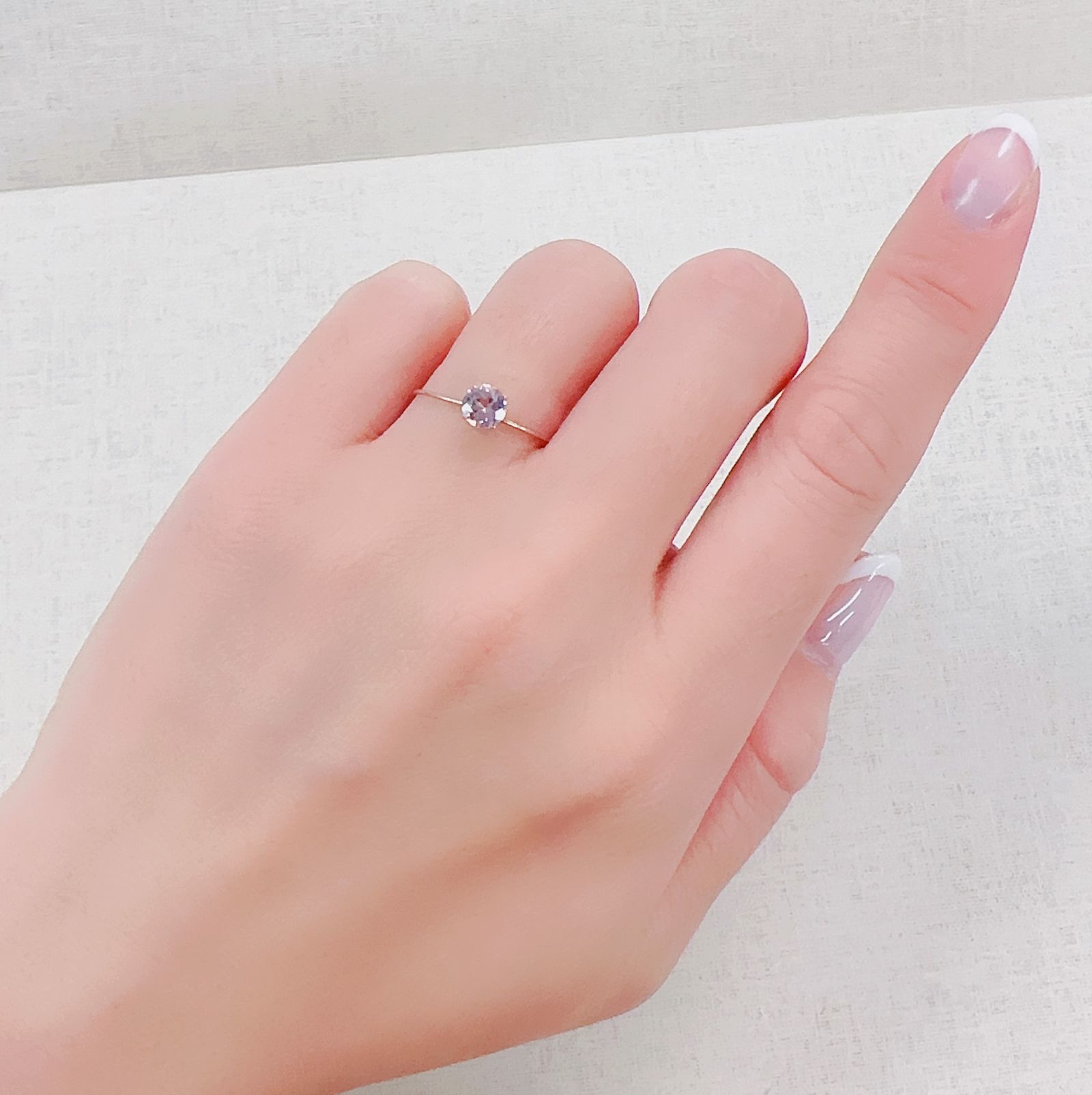 ドラゴンガーネット タンザニア産 0.49ct[230421462]4.8x4.8mm前後