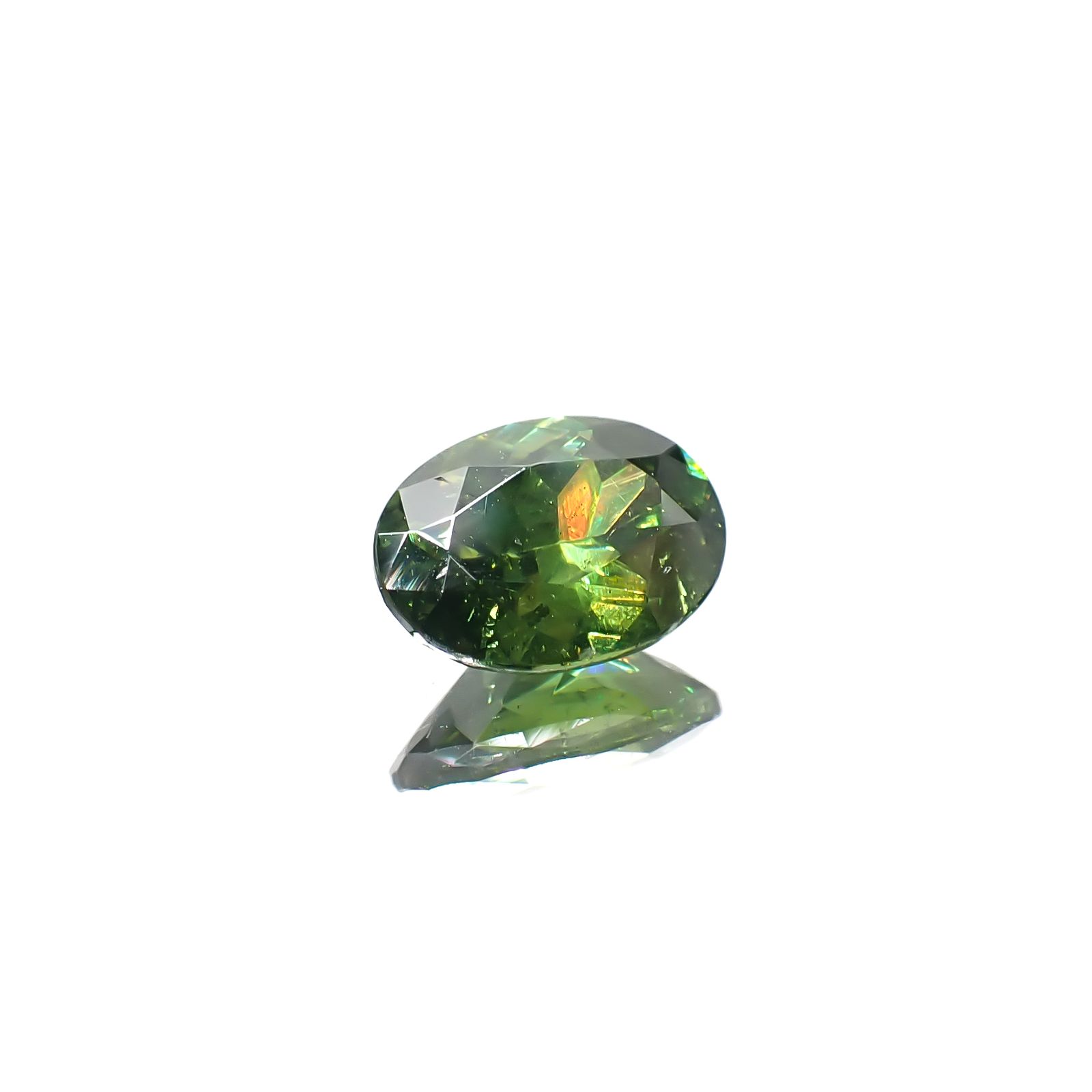 グリーンスファレライト ブルガリア産 1.44ct[240929135]7.9x6mm前後