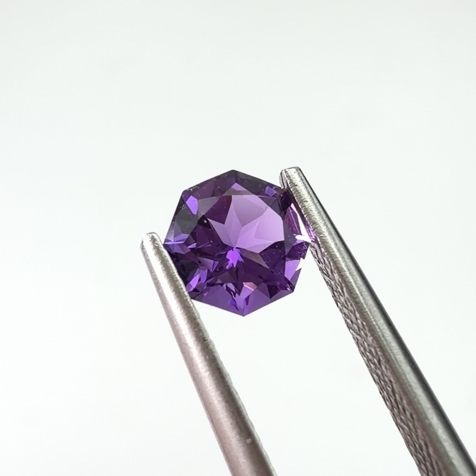 ◇オクタゴンカット・ペアセット◇アメジスト(宝石名アメシスト