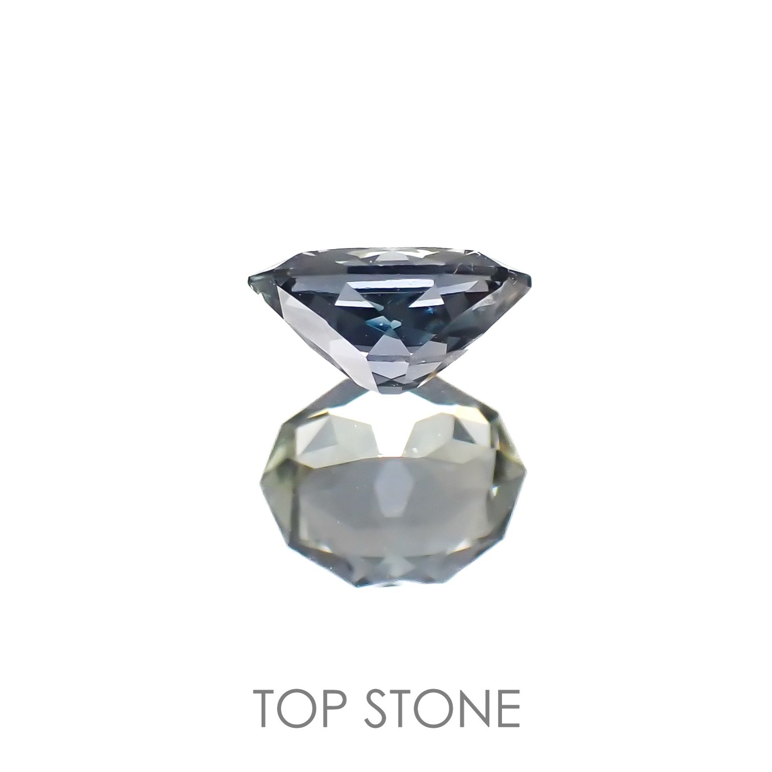 ◇カスタムカット◇バイカラーサファイア オーストラリア産 0.67ct[220817496]6.1x4.7mm前後