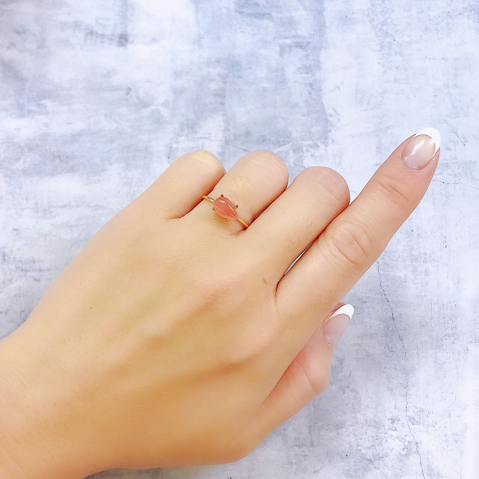 バスタマイト(宝石名バスタマイト)南アフリカ産 1.410ct ソ付(彩珠)[221119068]8.9x5.4mm前後