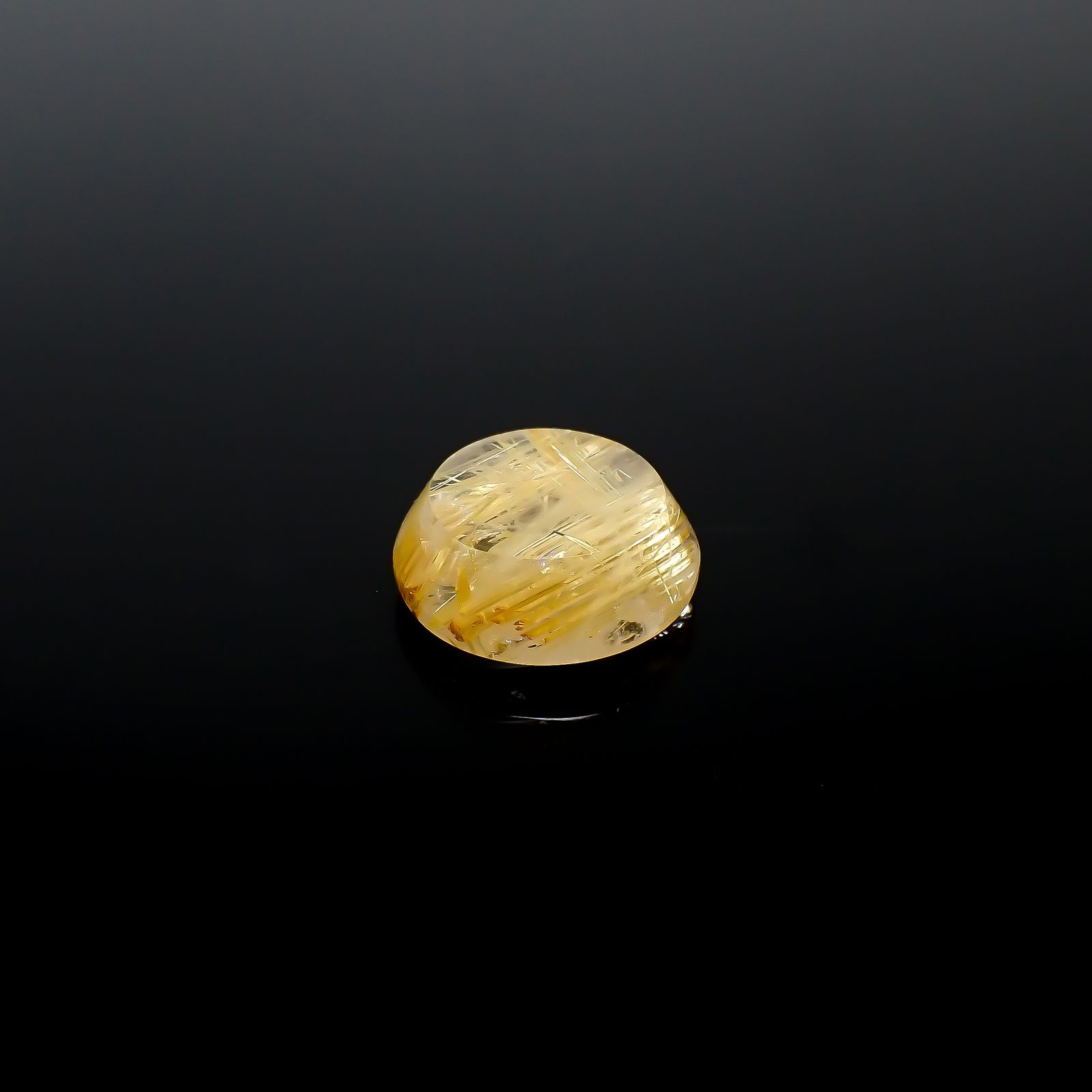 タイチンルチルクオーツ ブラジル産 6.88ct[240427315]13x13mm前後 