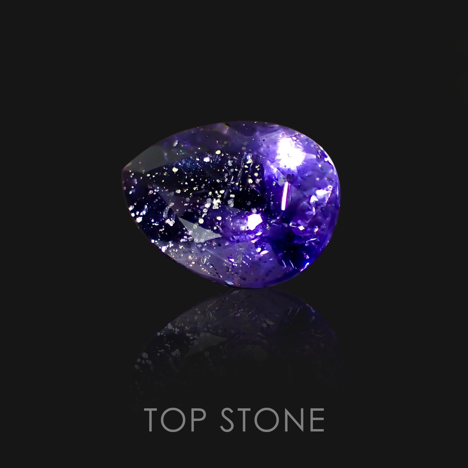 アイオライトサンストーン インド・ブラジル産 ルース 2.39ct[20118172]11.2×7.8mm前後 | TOP STONE(トップストーン)