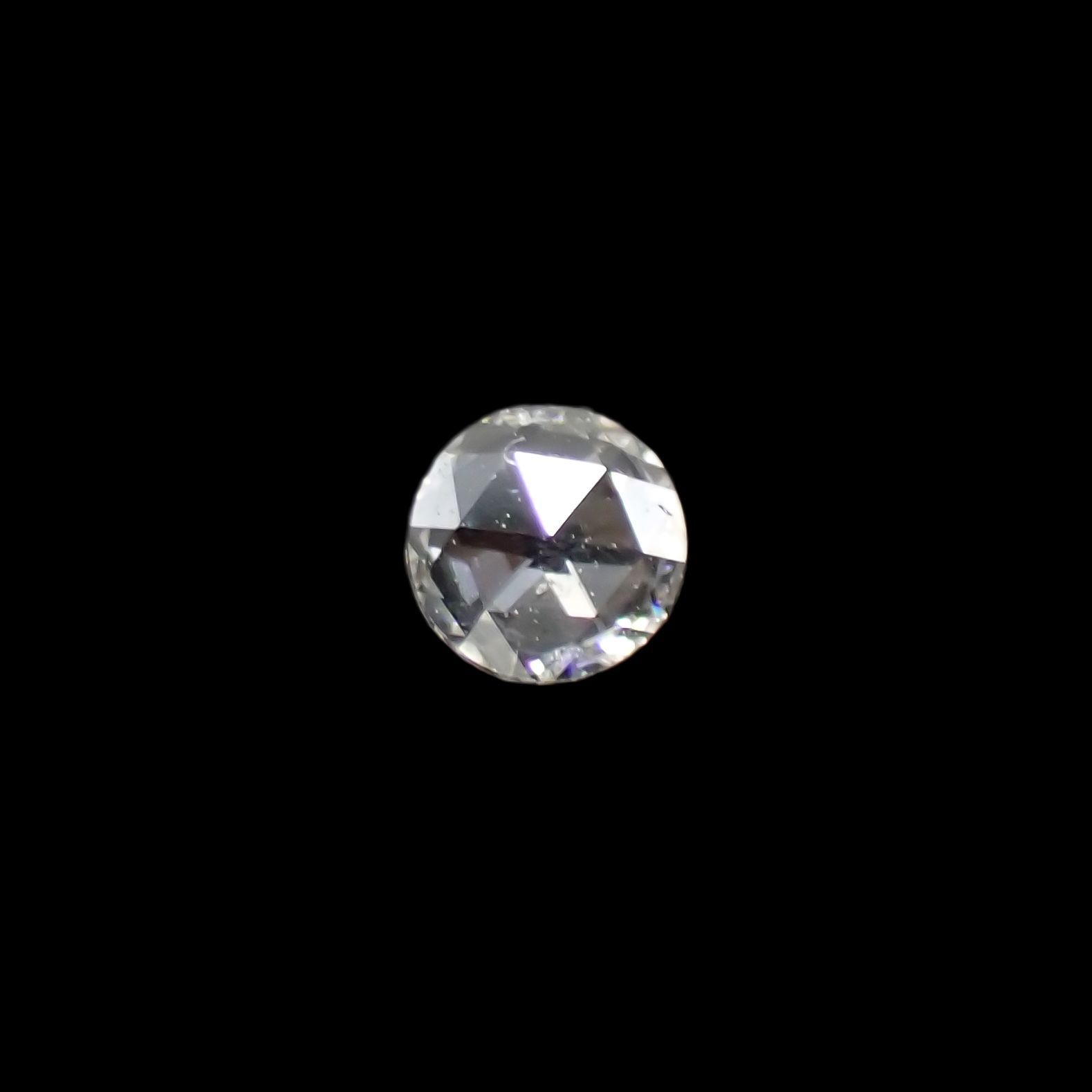 高品質バイカラートルマリンローズカットダイヤリングK181.74ct0.40ct