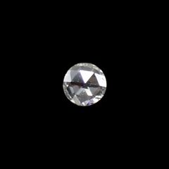 ◇ローズカット◇ダイヤモンド SI-VS/D-G(宝石名ダイアモンド) 0.052ct 識別済[220114717]2.4x2.4mm前後