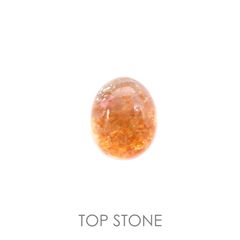 イリュージョンサンストーン(宝石名フェルドスパー) タンザニア産 2.94ct 識別済[210510859]10.1×8mm前後