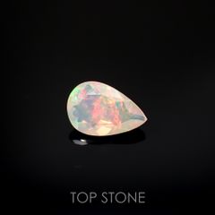 エチオピアオパール(宝石名オパール)エチオピア産 0.62ct 識別済[220114792]9x5.9mm前後