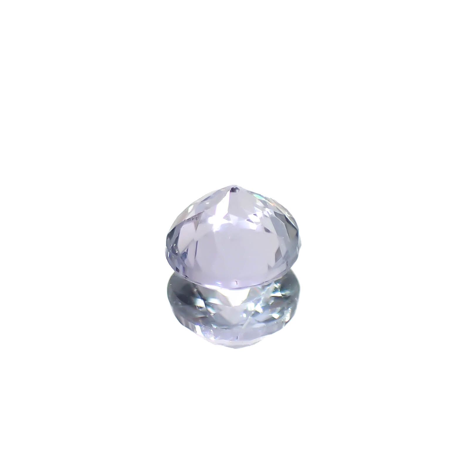 バイカラータンザナイト(宝石名ゾイサイト)タンザニア産 0.44ct 識別済[240828612]4.7x4.6mm前後