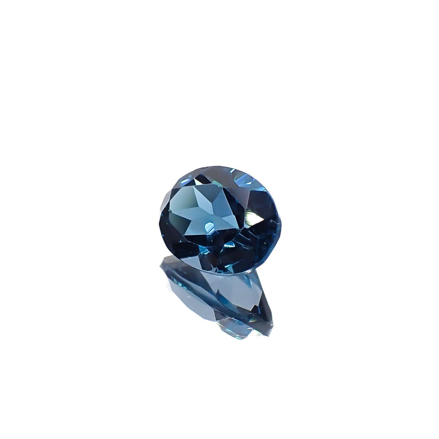 ロンドンブルートパーズ ブラジル産 1.50ct[240326793]7.8x5.9mm前後