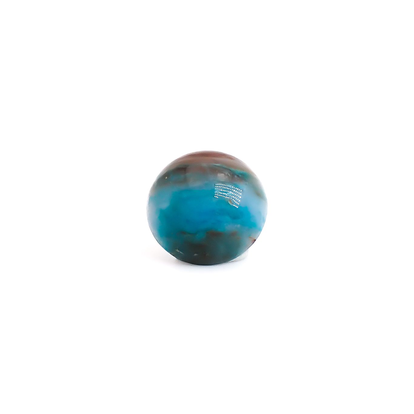 ブルーオパール ペルー産 1.75ct / 8.8x8.8mm前後 [260933093]