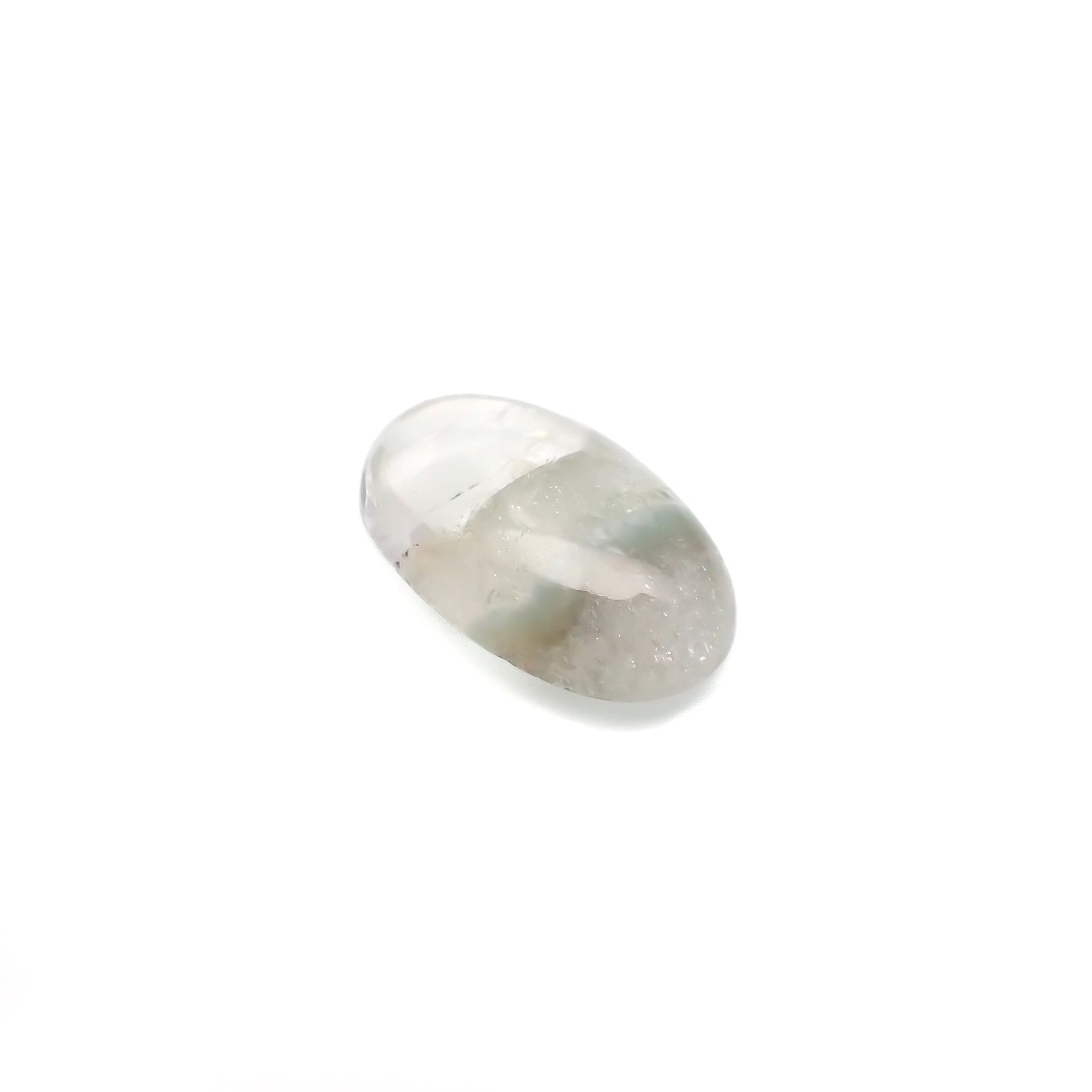 パライバクォーツ(宝石名ギラライト イン クォーツ)ブラジル・パライバ州産 14.70ct 識別済[230722559]21.8x12.9mm前後
