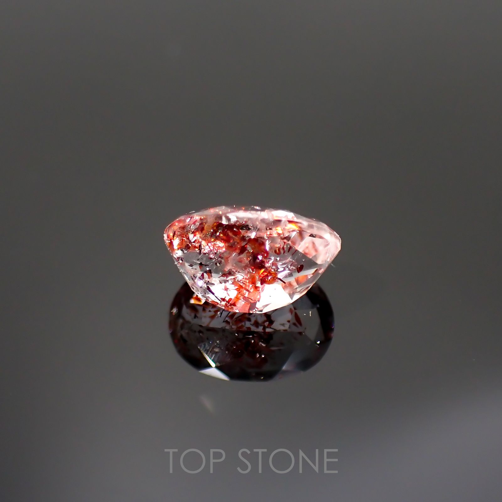 ファイヤークォーツ ナイジェリア産 2.11ct[220114741]9.5x6.9mm前後