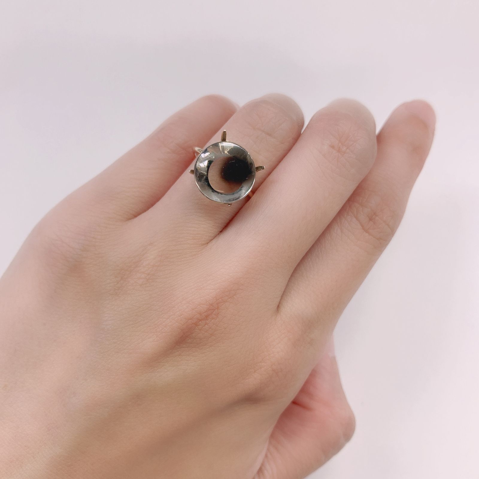 ダルメシアンクォーツ ブラジル産 ルース 5.25ct[210812876]12.1×12.1mm前後