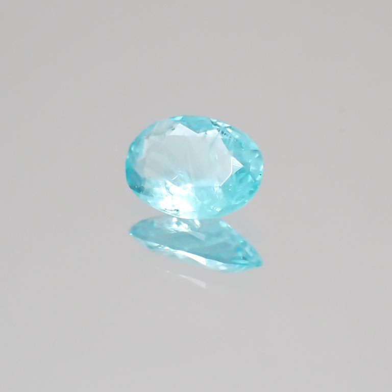 パライバトルマリン(宝石名トルマリン/別名パライバ・トルマリン) ブラジル産 0.22ct 識別済[20129249]5×3.8mm前後